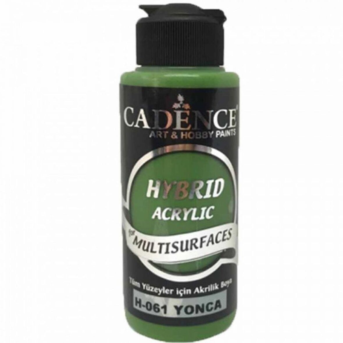 Cadence Yayınları Hybrid Acrylic for Multisurfaces Akrilik Boya 120ml Yonca 61