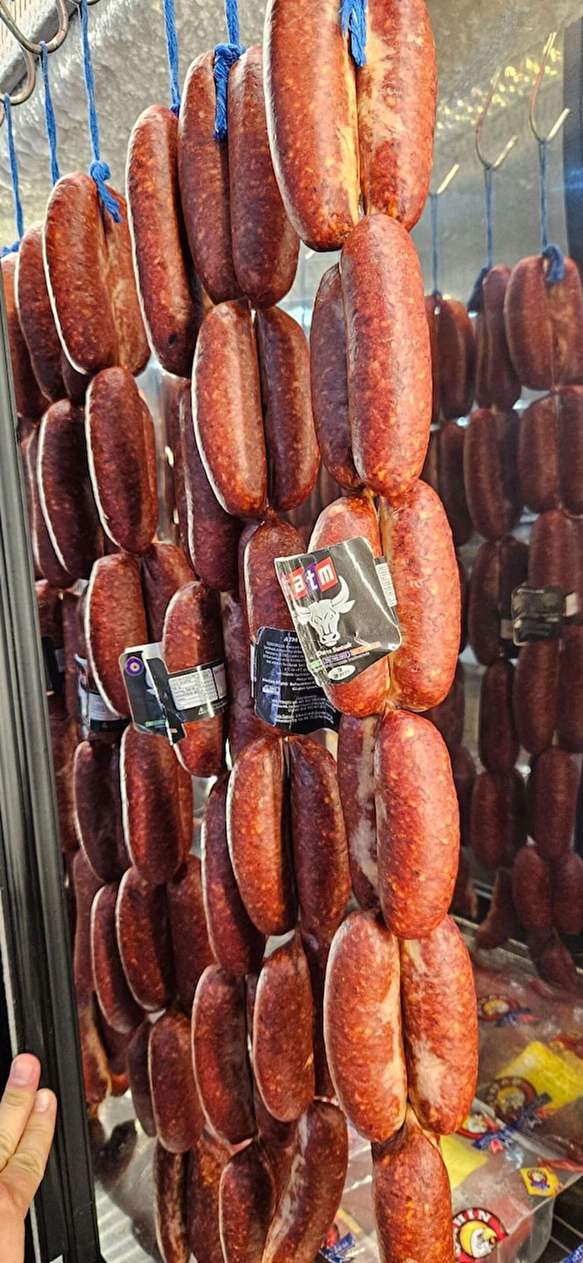 %100 Dana Eti ATM Özel Evlik Parmak Sucuk