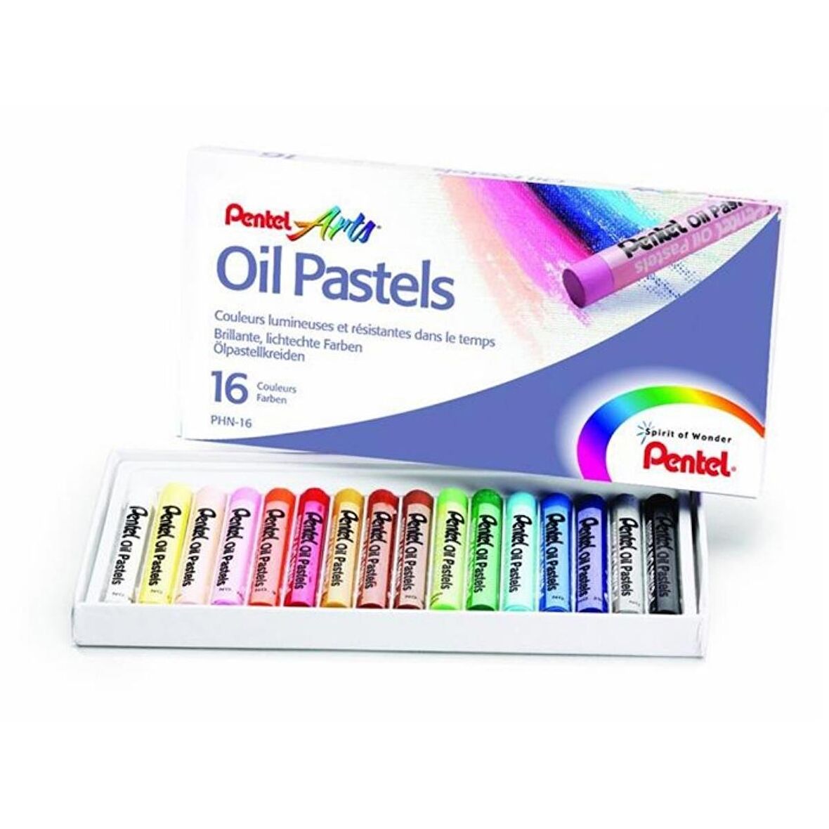 Pentel Yağlı Pastel Boya Seti 16'lı