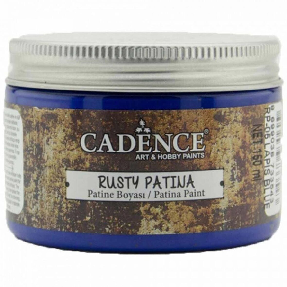 Cadence Yayınları Patine Boyası 150ml Lapis Mavi RP 05