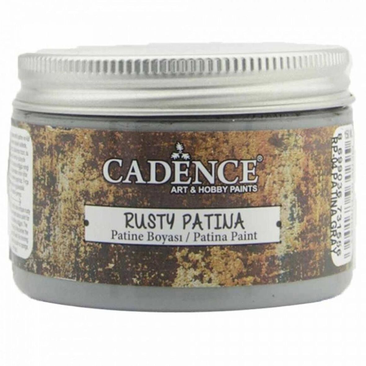 Cadence Yayınları Patine Boyası 150ml Gri RP 04