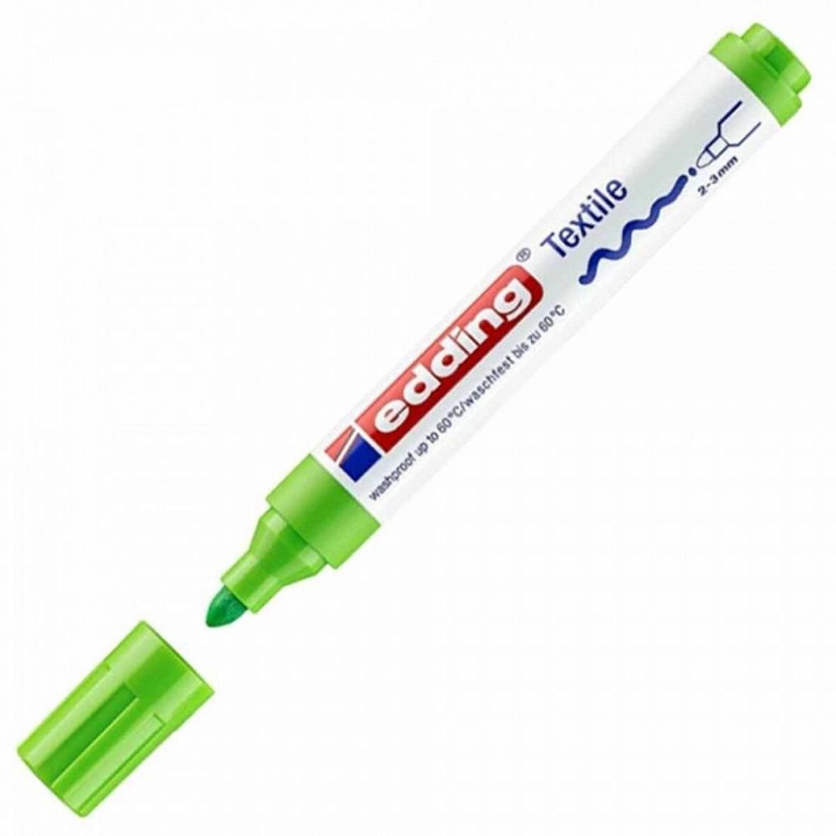 Edding Tekstil Markör Kalemi 4500 2-3mm Açık Yeşil 11