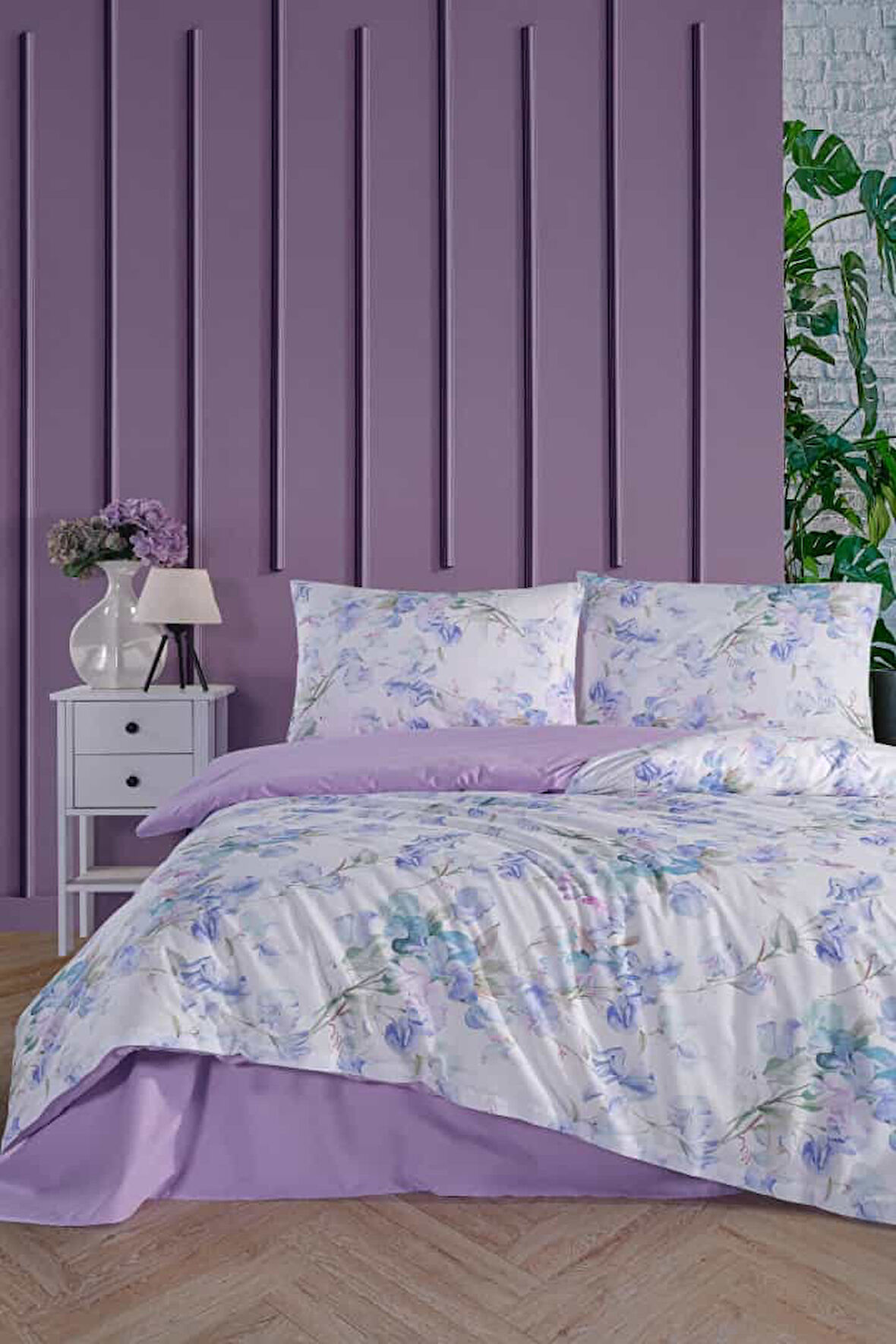 Aura %100 Pamuk Çift Kişilik Nevresim Takımı