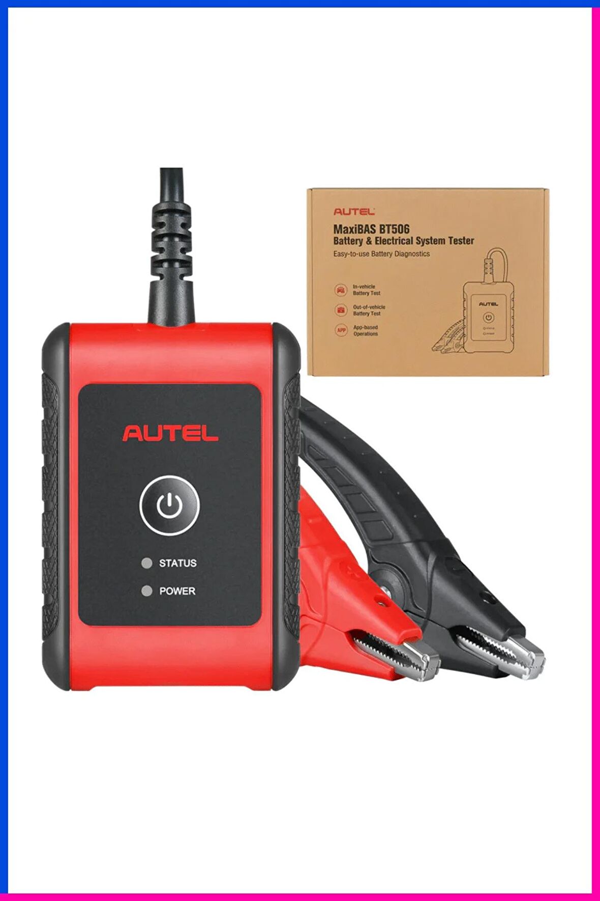 Autel MaxiBAS BT506 Batarya Test Cihazı