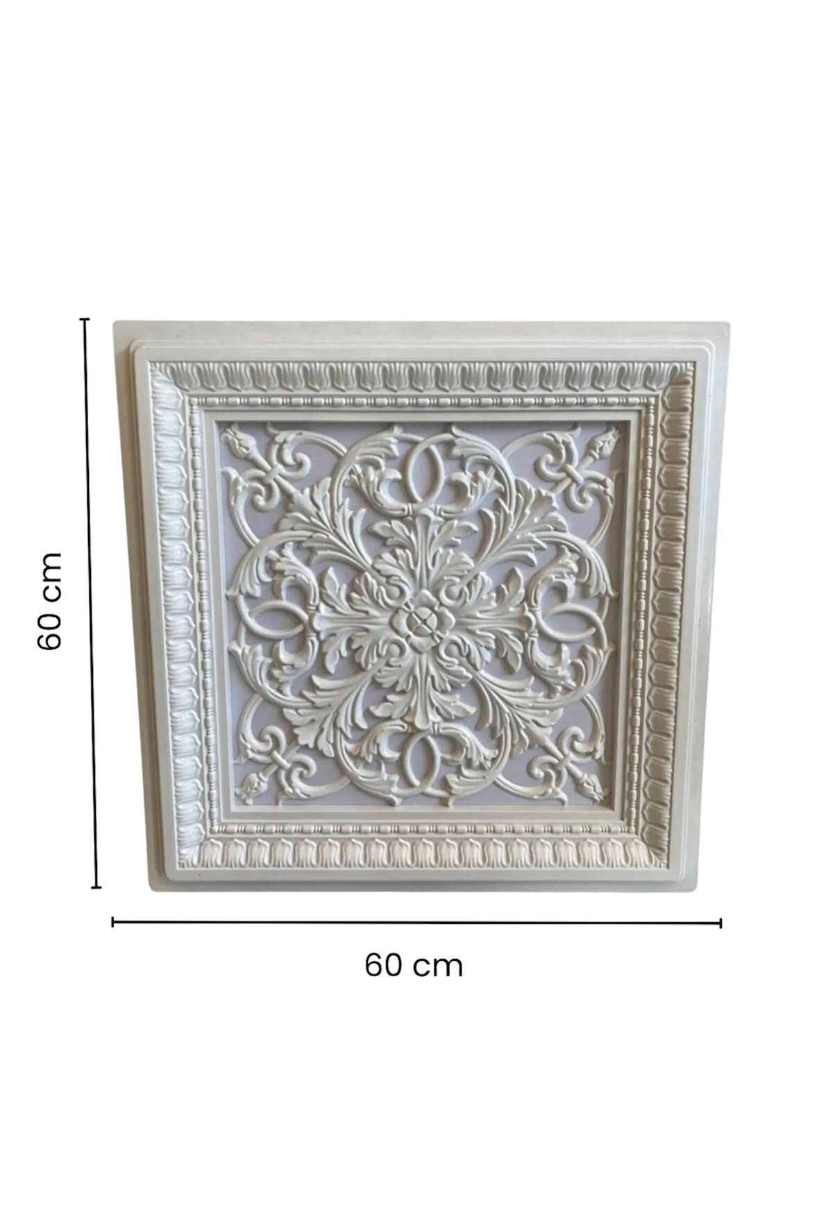 Led Döşenebilir Asma Tavan Uyumlu 60x60 Dekoratif Tavan Paneli