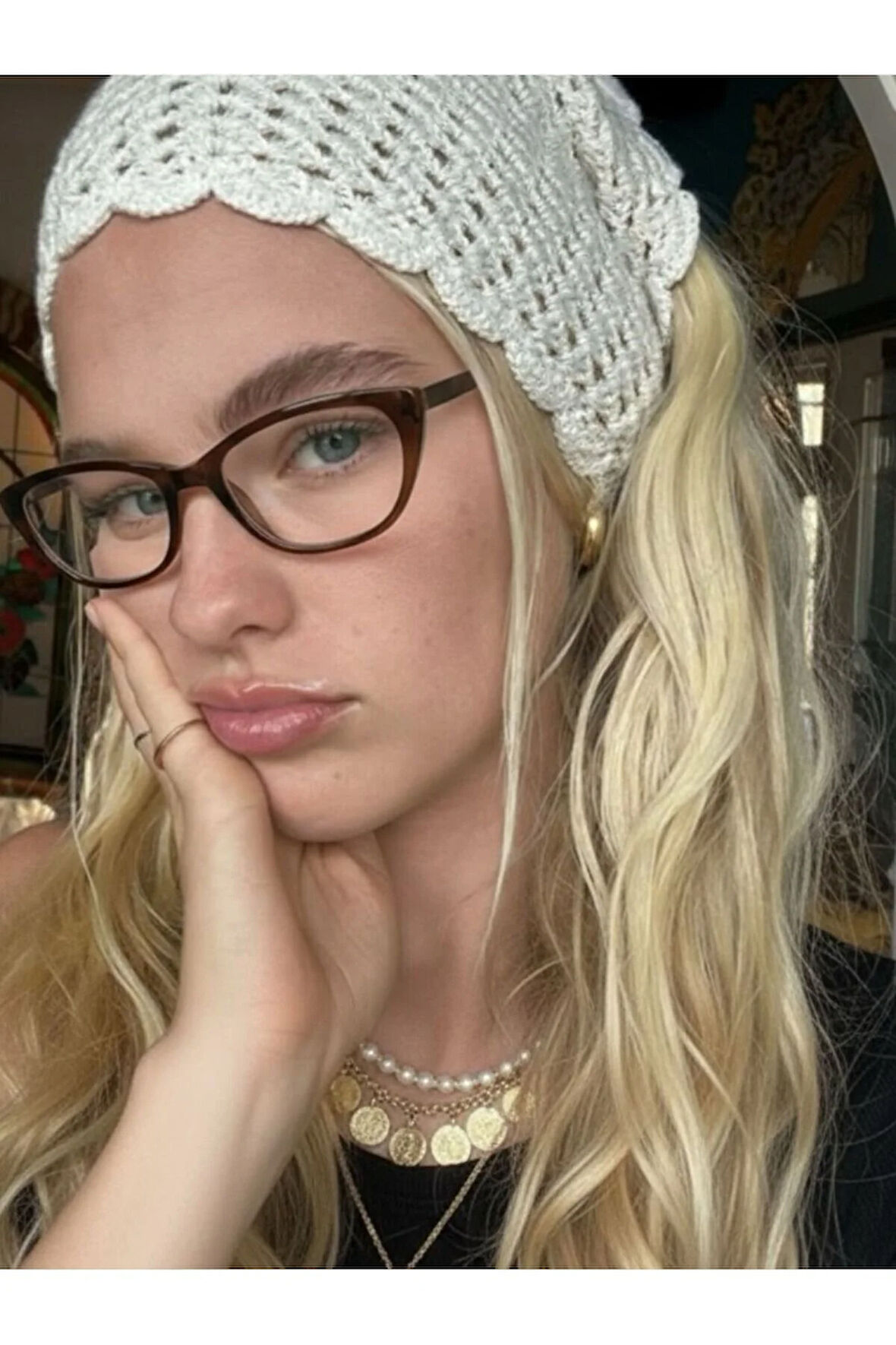 Aventino Kahverengi Cat Eye Küçük Çekik minik Retro Mavi Işık Korumalı Gözlük Ekran okuma Gözlüğü