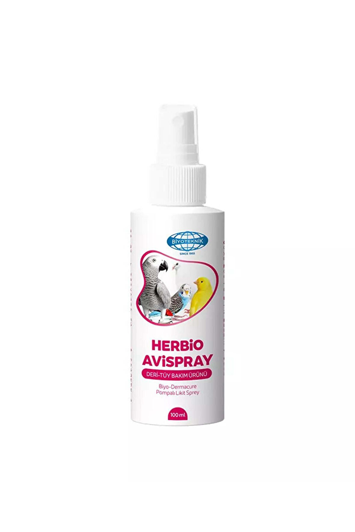Herbio Avispray Kuş Deri - Tüy Bakım Ürünü 100 ml