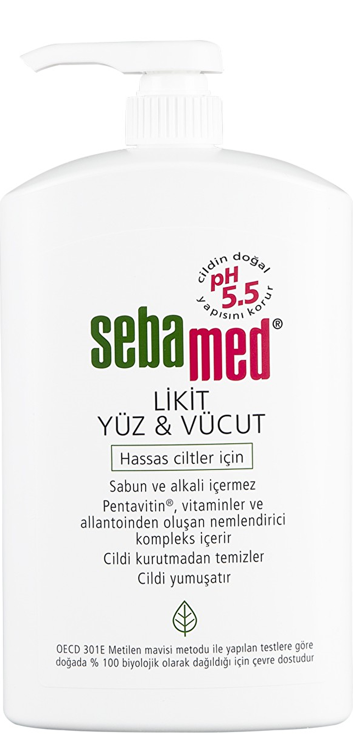 Sebamed Likit Yüz ve Vücut Temizleyici Jel 1000 ml