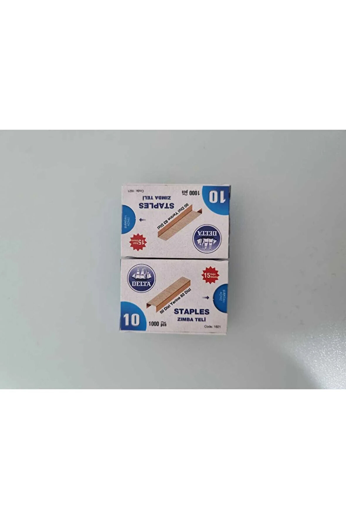 Zımba Teli 1000 Lİ No:10 Sarı (6 Paket)