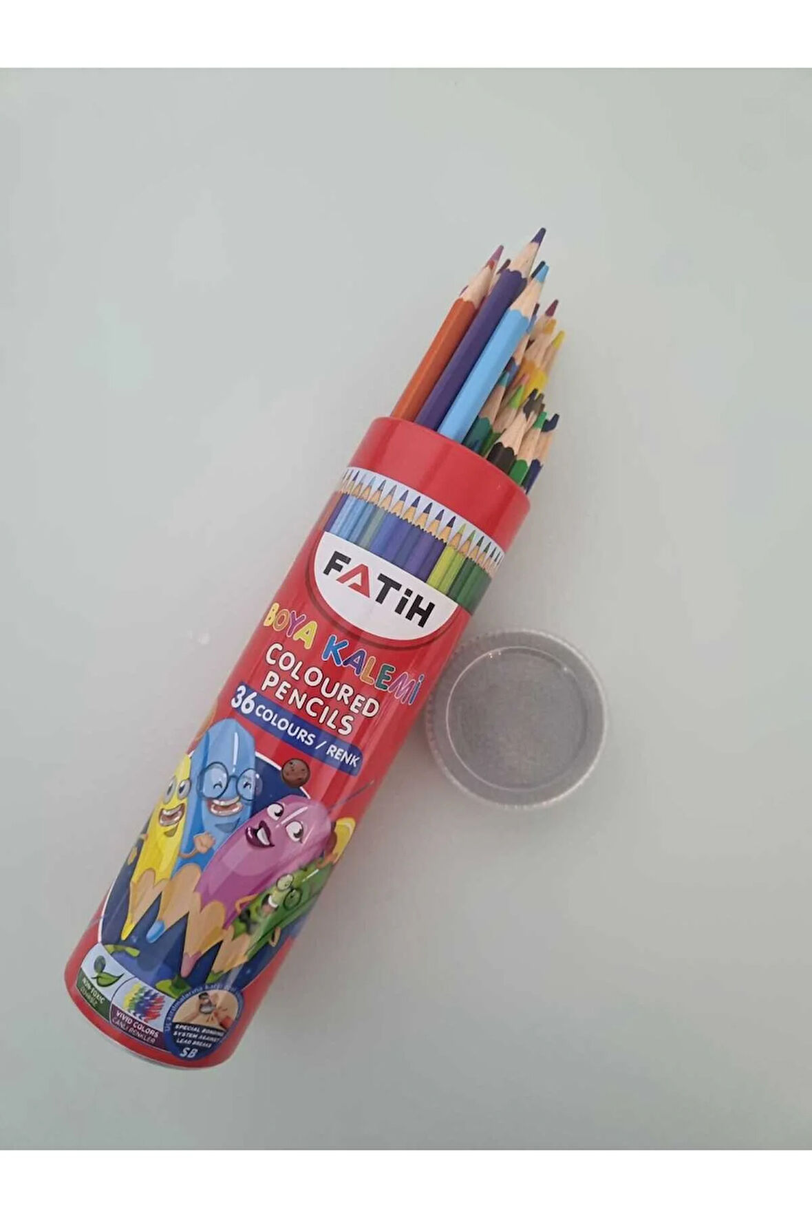Kuru Boya Metal Tüp Kutu Tam Boy 36 Renk (1 adet)