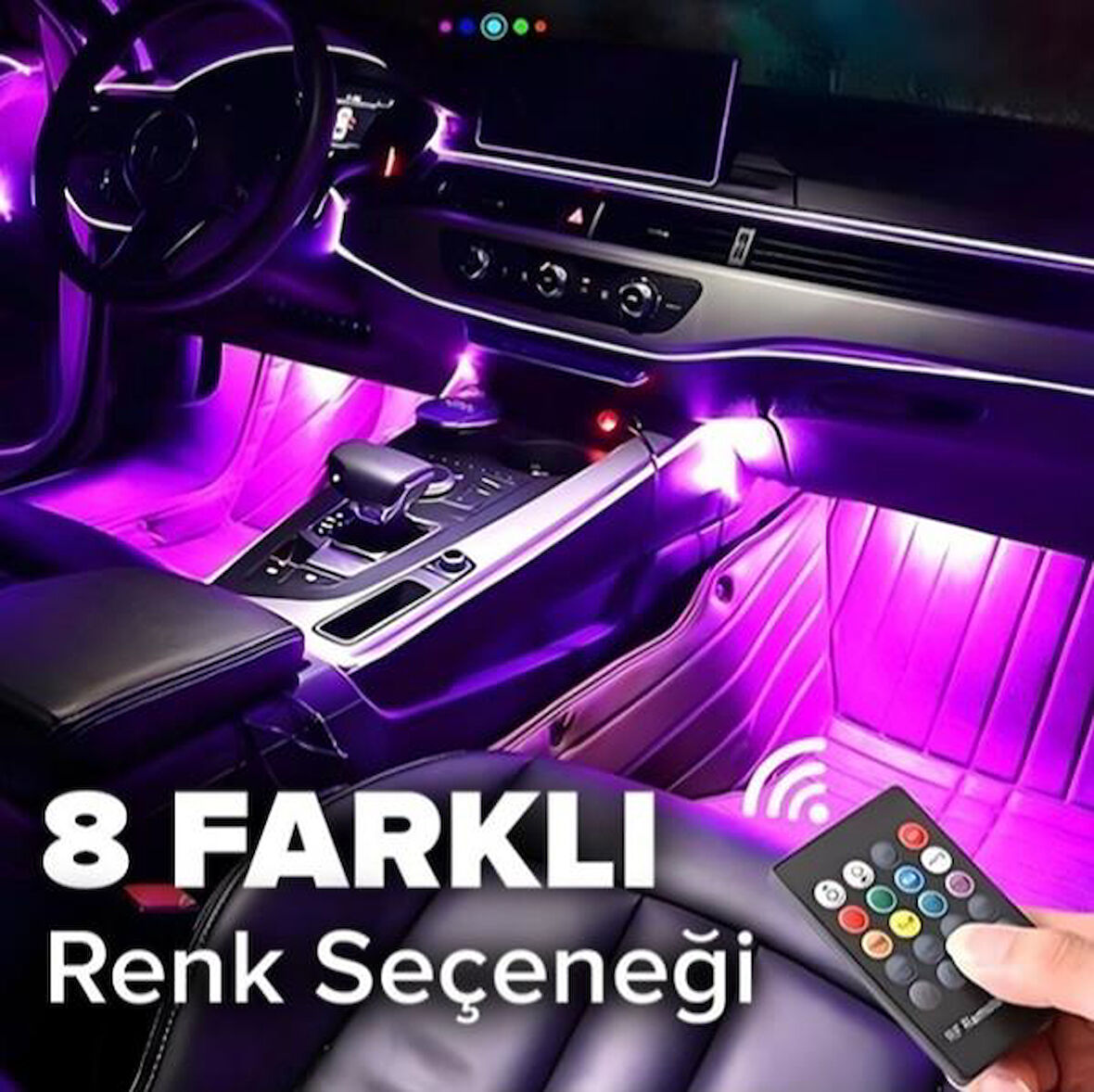 Fiat Fullback Uyumlu Ayak Altı Aydınlatma