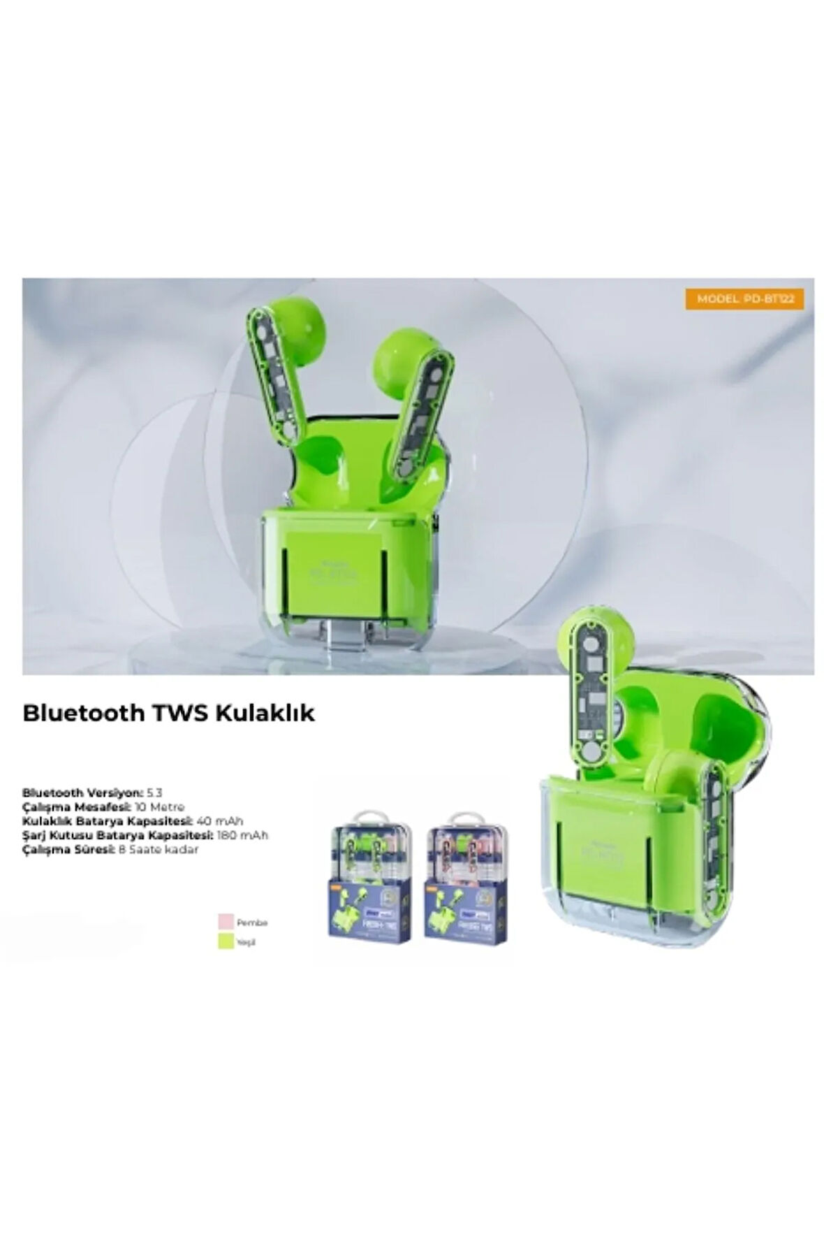 Bluetooth TWS Kulaklık