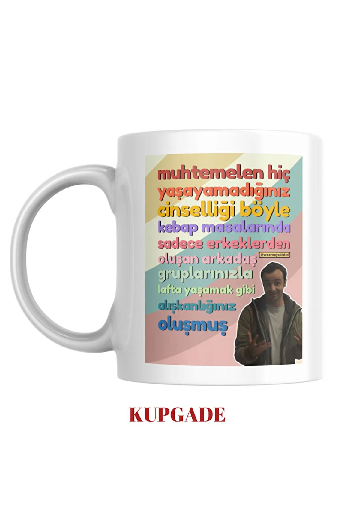 Ayak İşleri Replik Baskılı Kupa Bardak