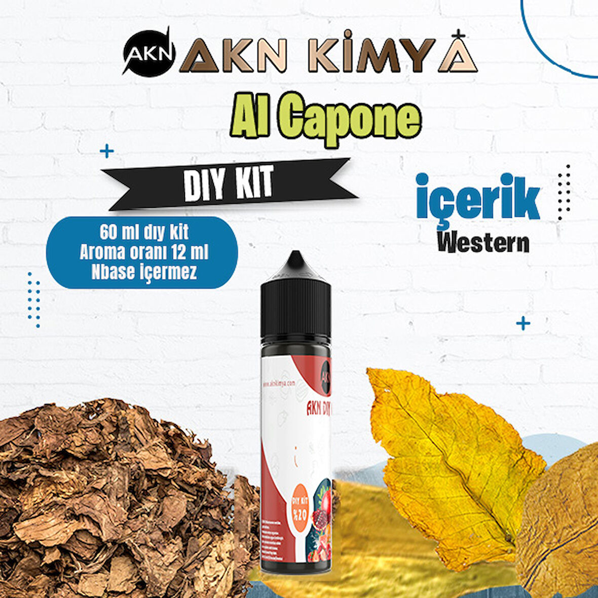 Capone Dıy Kit Gıda Aroması %20 Oranda Aroma İçerir (Hazır Değildir )