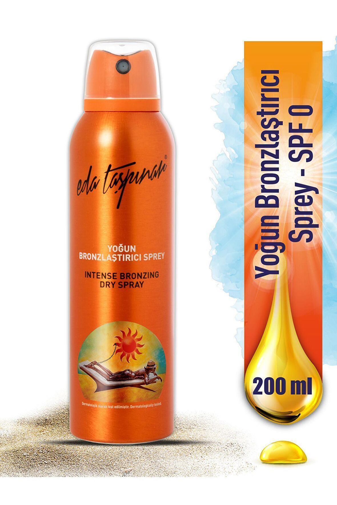 Eda Taşpınar Yoğun Bronzlaştırıcı Sprey - 200 ML