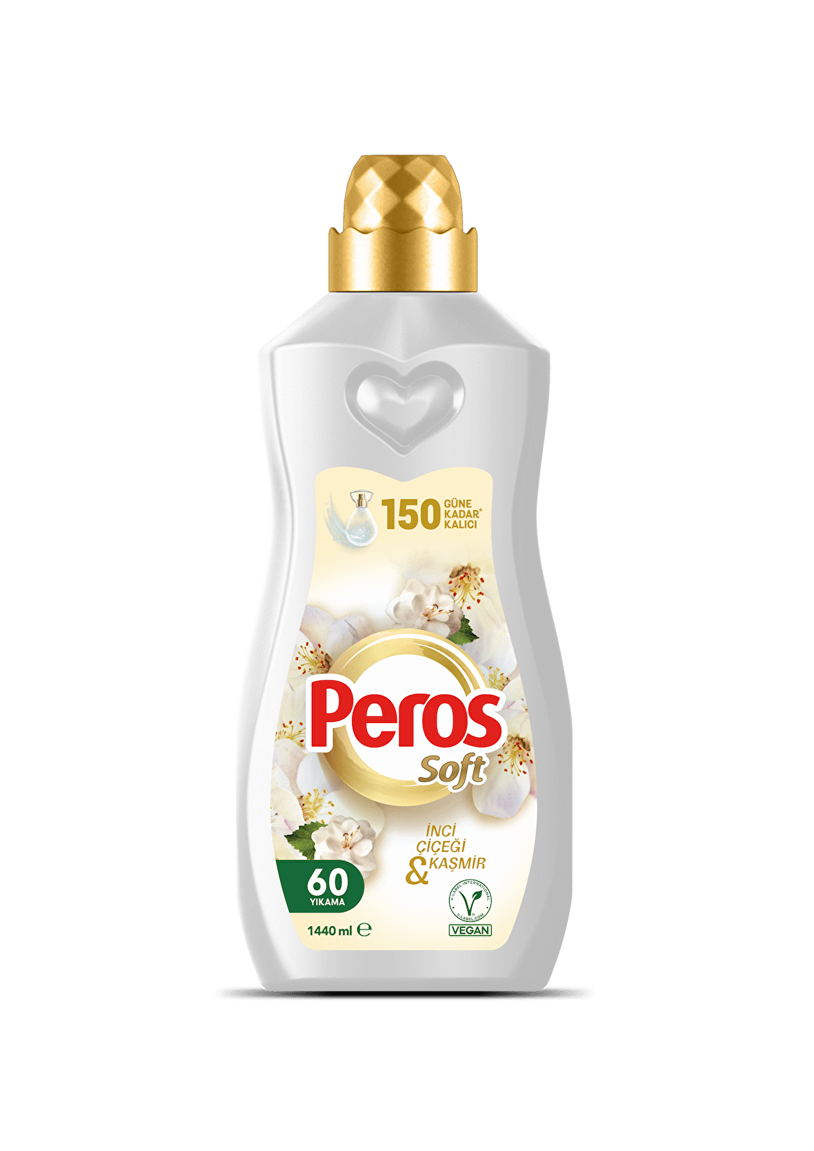 Peros Soft İnci Çiçeği - Kaşmir Konsantre 60 Yıkama Yumuşatıcı 1.44 lt