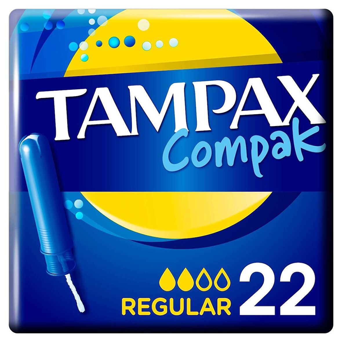 Discreet Tampax Compak Regular 22'Li Tampon