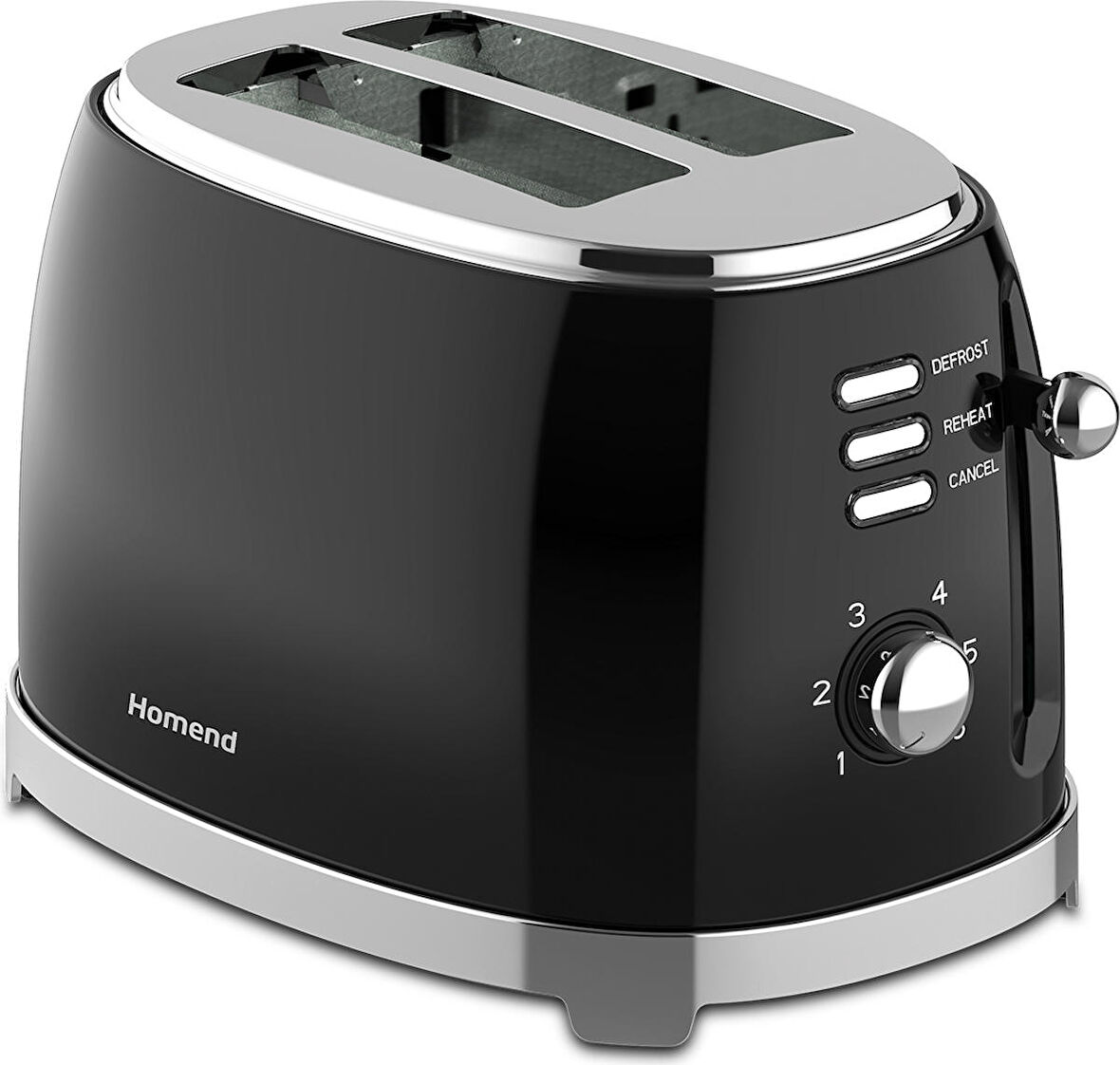 Homend Breadfast 1527H Ekmek Kızartma Makinesi Siyah