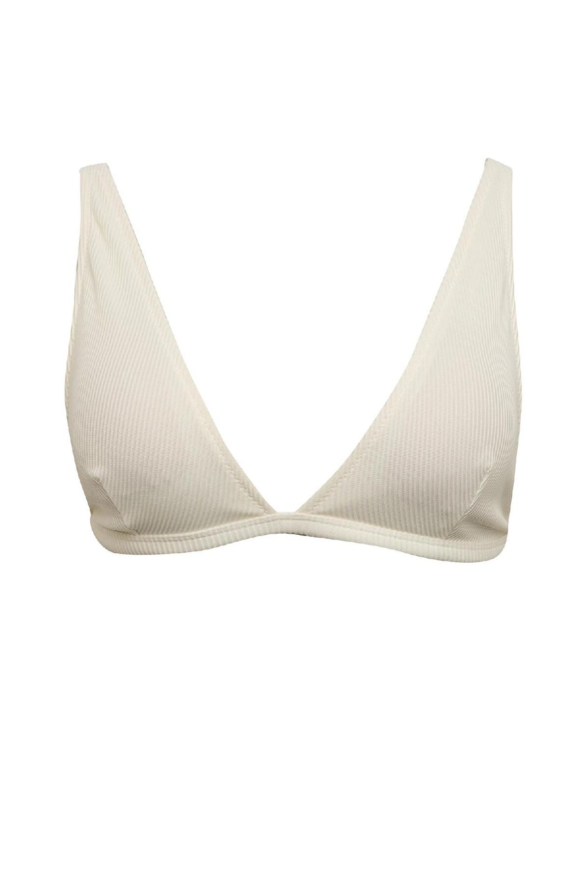 DeFacto Regular Fit Ribana Basic Düz Bikini Üstü-Fall in Love T5224AZ24SMER103