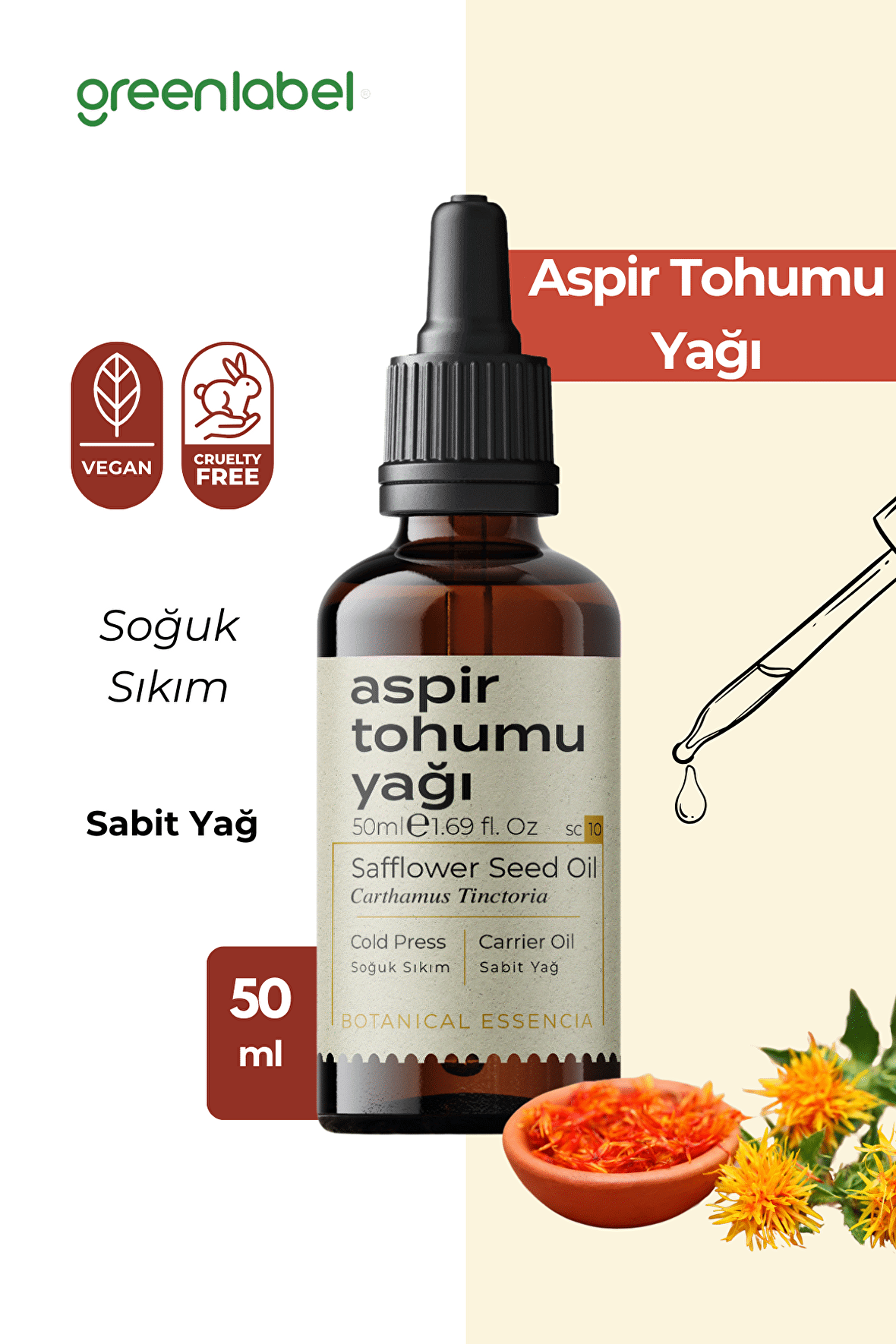 Aspir Tohumu Yağı 50 ml