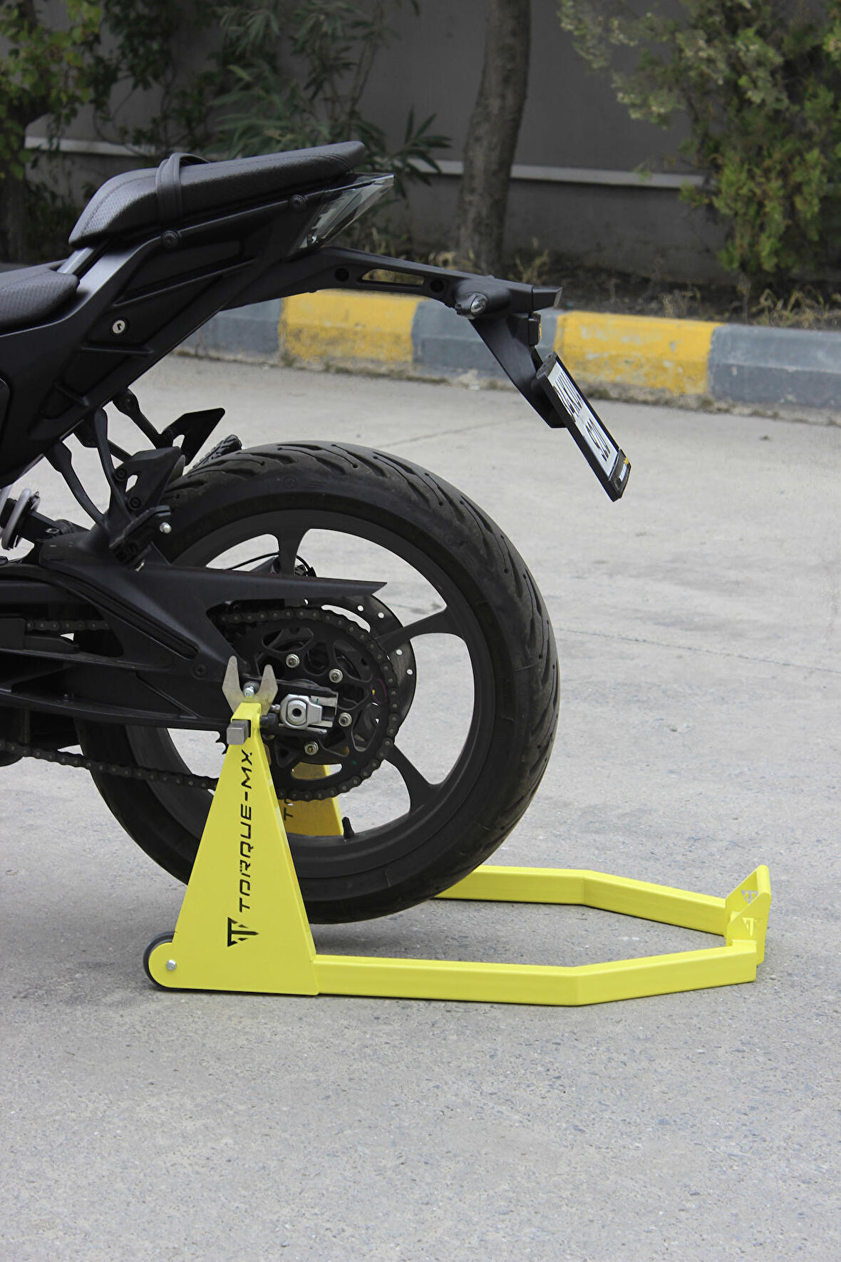 Torque-MX Motosiklet Arka Kaldırma Standı RS2 Sarı