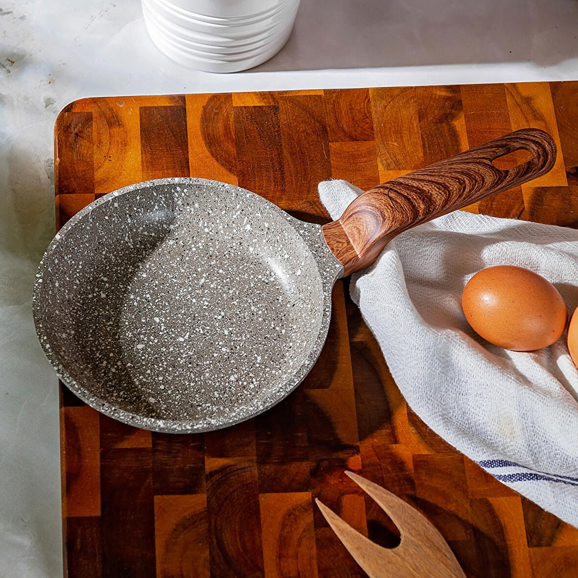 Karaca Dark Silver Mini Tava 14 Cm