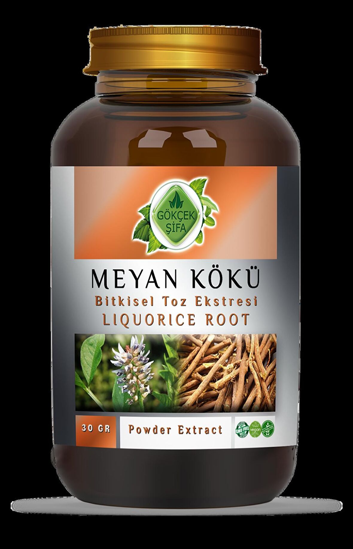 Meyan Kökü Toz Ekstresi 30 Gr Cam Kavanoz