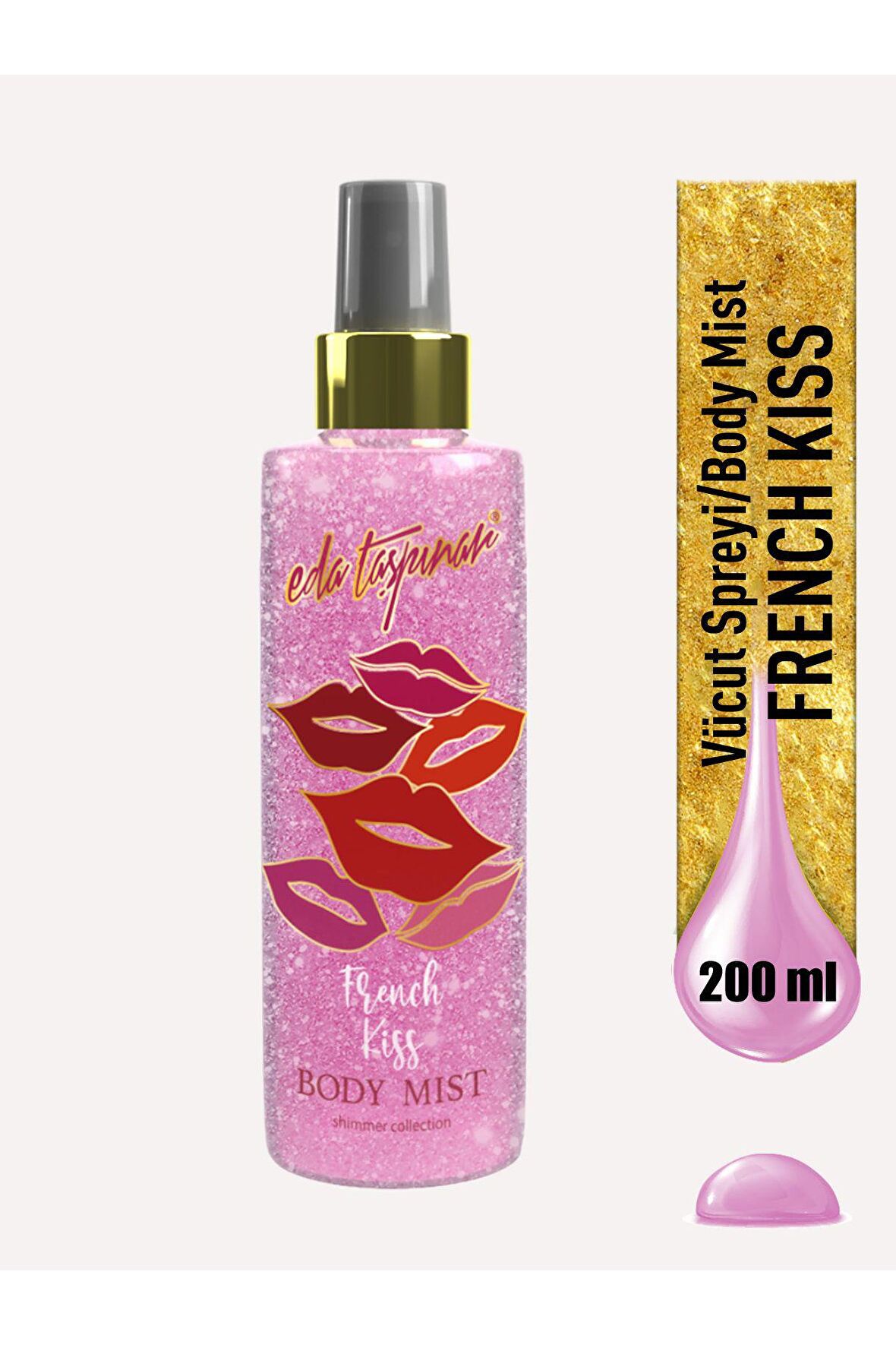 Eda Taşpınar French Kiss Simli Body Mist - 200 ML