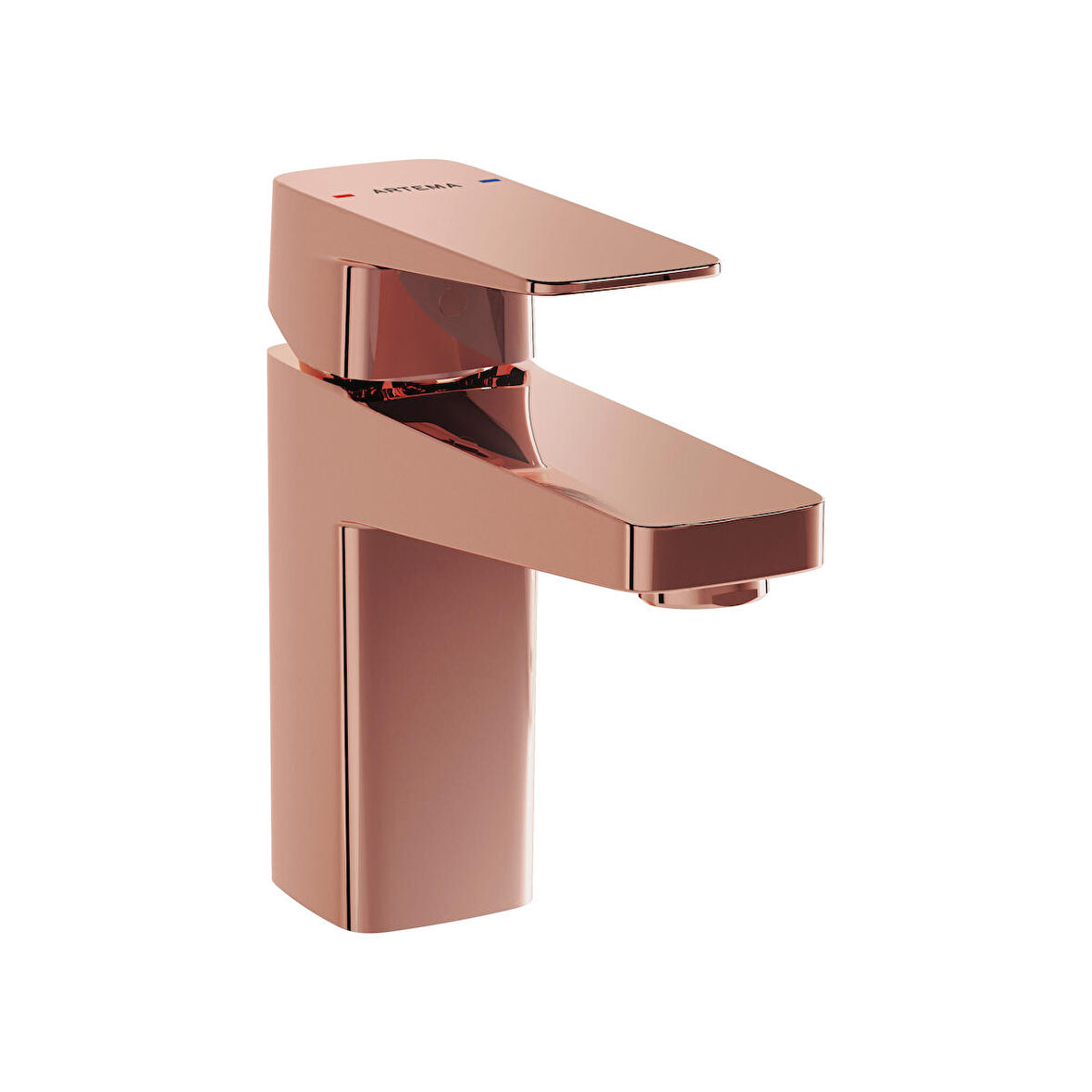 Artema Root Square A4273226 Lavabo Bataryası, Bakır