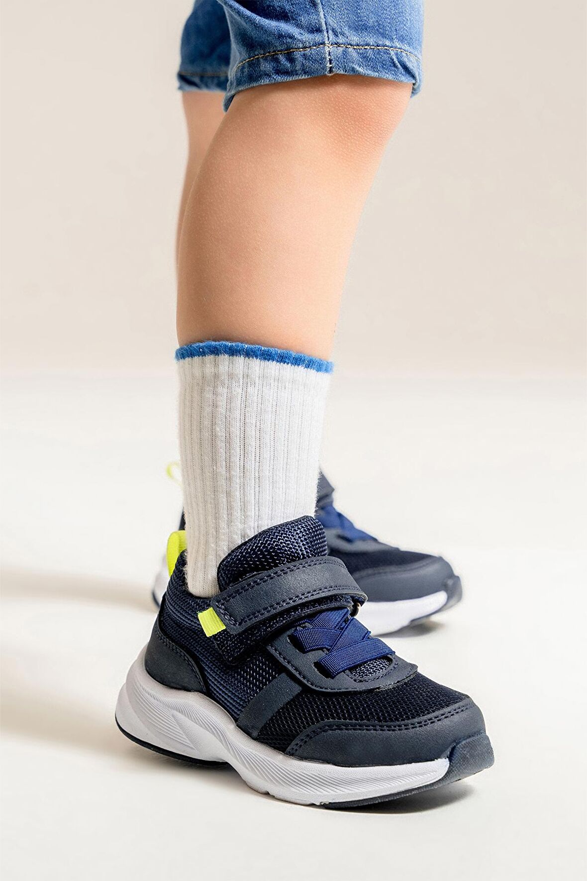 mnpc Unisex Çocuk Lacivert Günlük Spor Ayakkabı