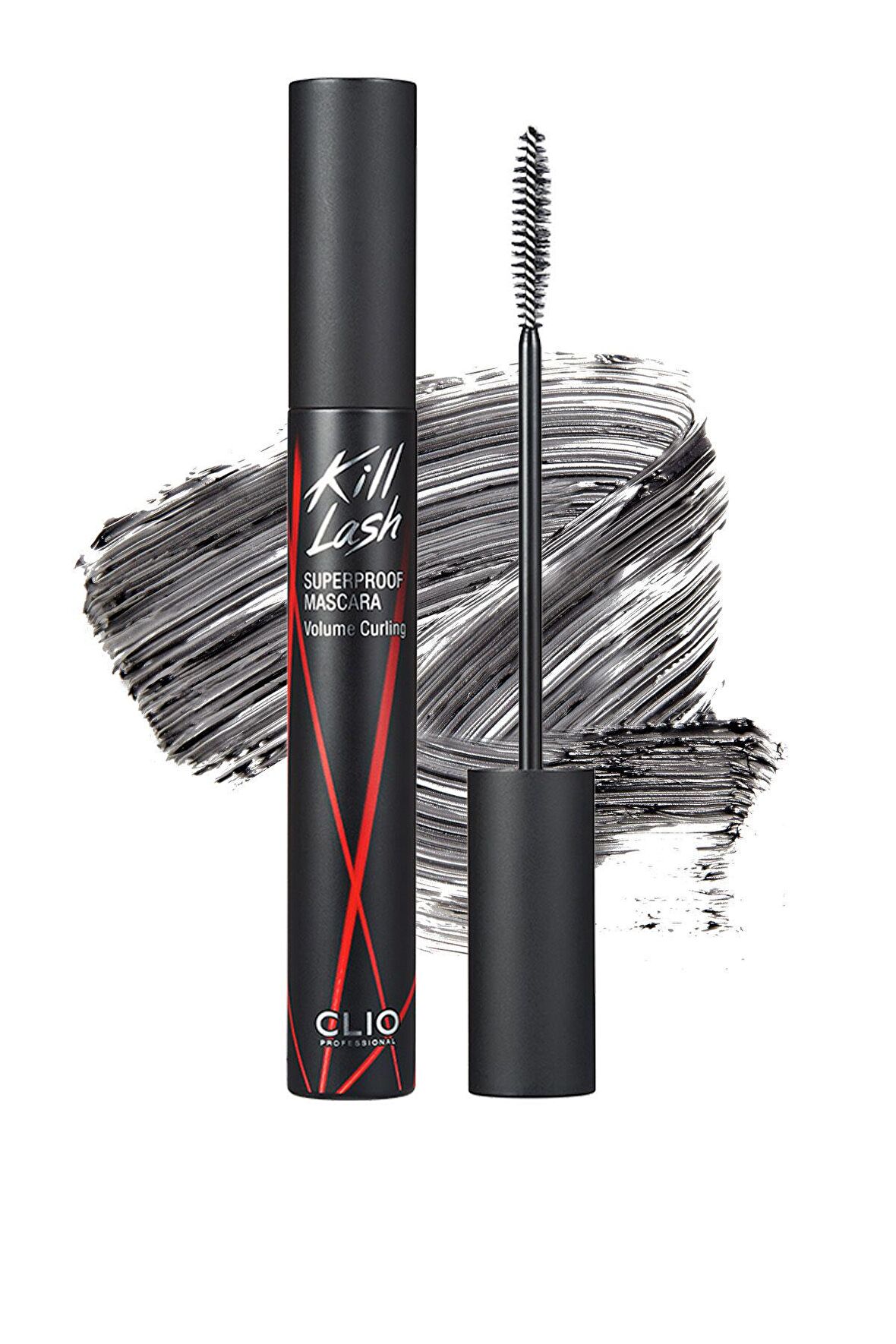 Hacimli Kıvrık Kirpik Etkisi Veren Maskara Clio Kill Lash Superproof Mascara (02 Volume Curling)