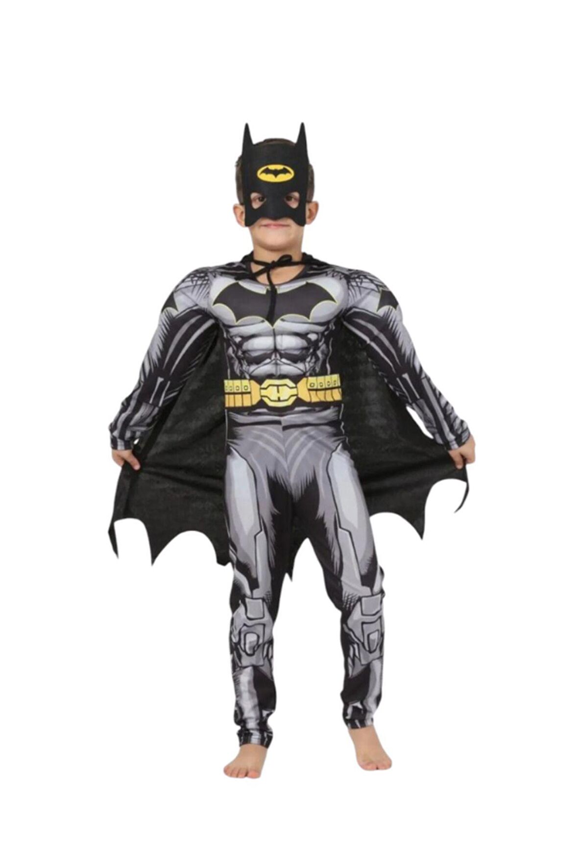 Batman Kaslı Çocuk Kostümü