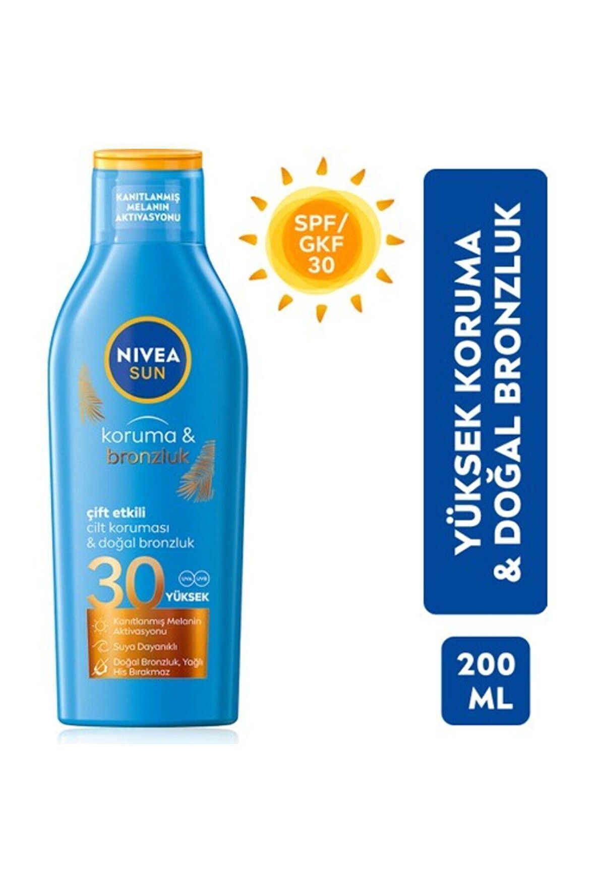 Nivea Sun Koruma&bronzluk Bronzluk Arttirici Güneş Losyonu Gkf 30 200 ml