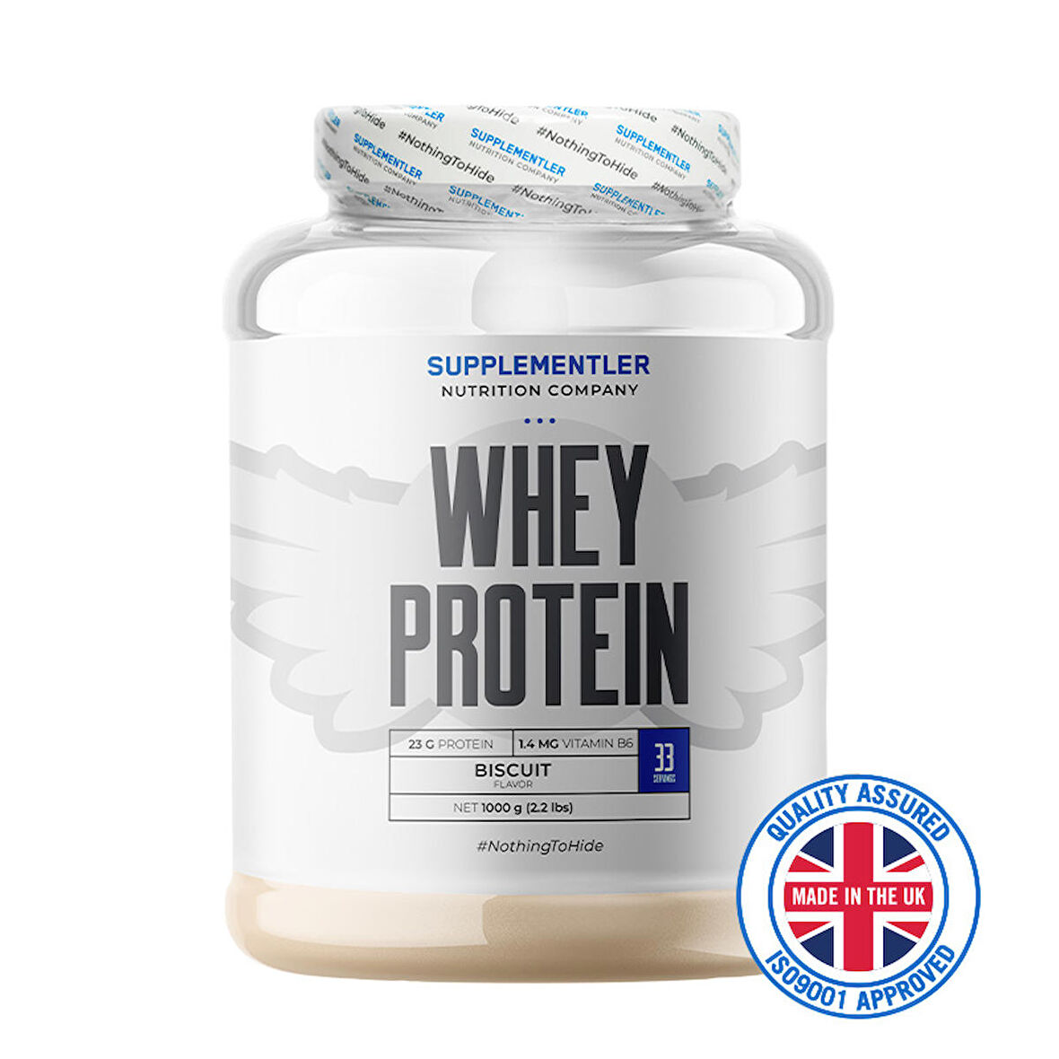 Supplementler.com Whey Protein 1000 Gr - BİSKÜVİ