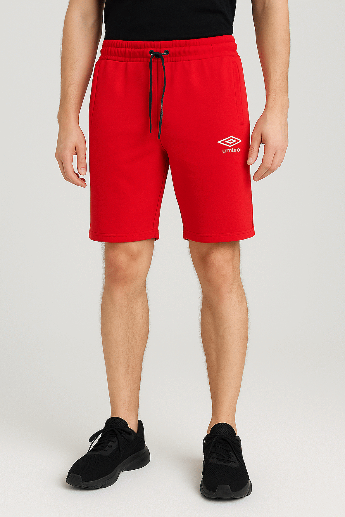Umbro Bold - Erkek Kırmızı Pamuklu Şort - TE0105