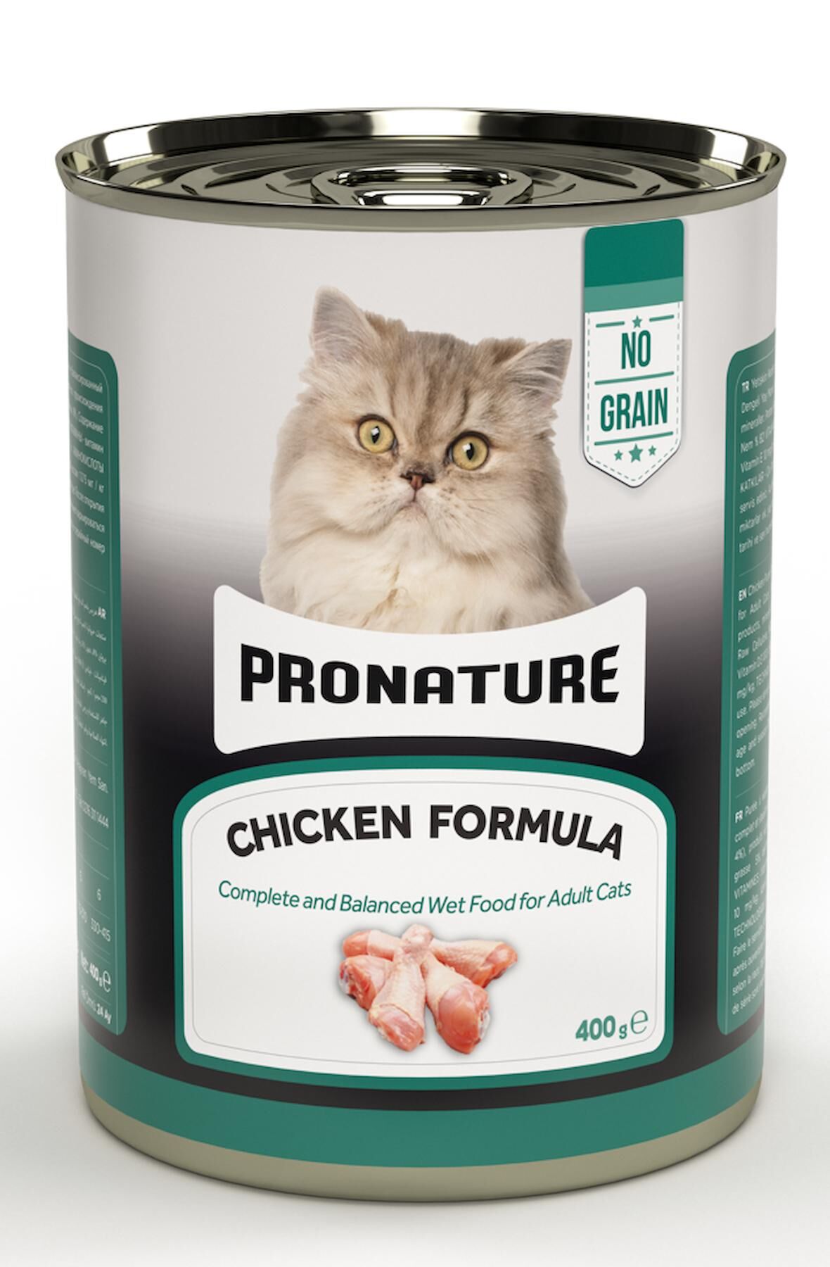 Pronature Yetişkin Kediler Için Tavuk Etli Püre 400 Gr