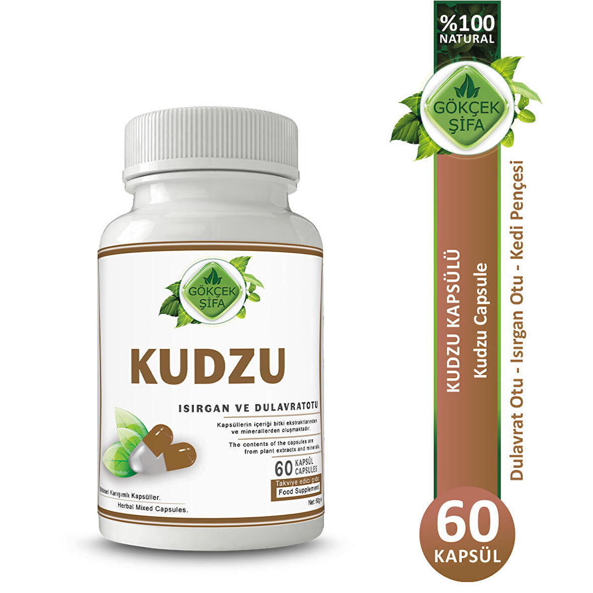 Kudzu Kapsül (KUDZU CAPSULE) 60 Adet