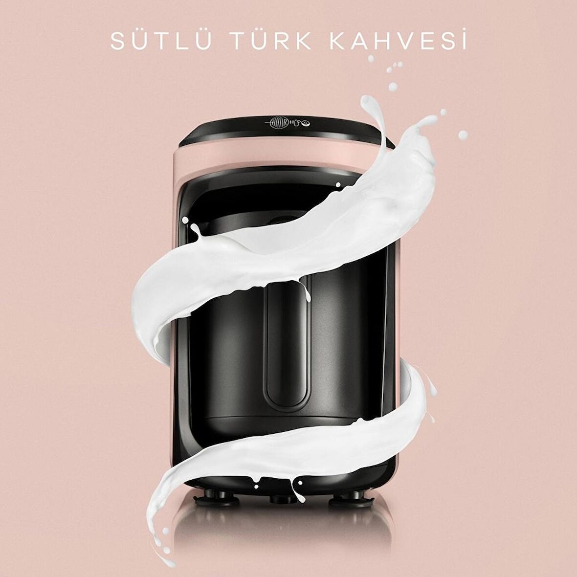 Karaca Hatır Hüps Sütlü Türk Kahve Makinesi Pearly Pink 153.03.06.2264