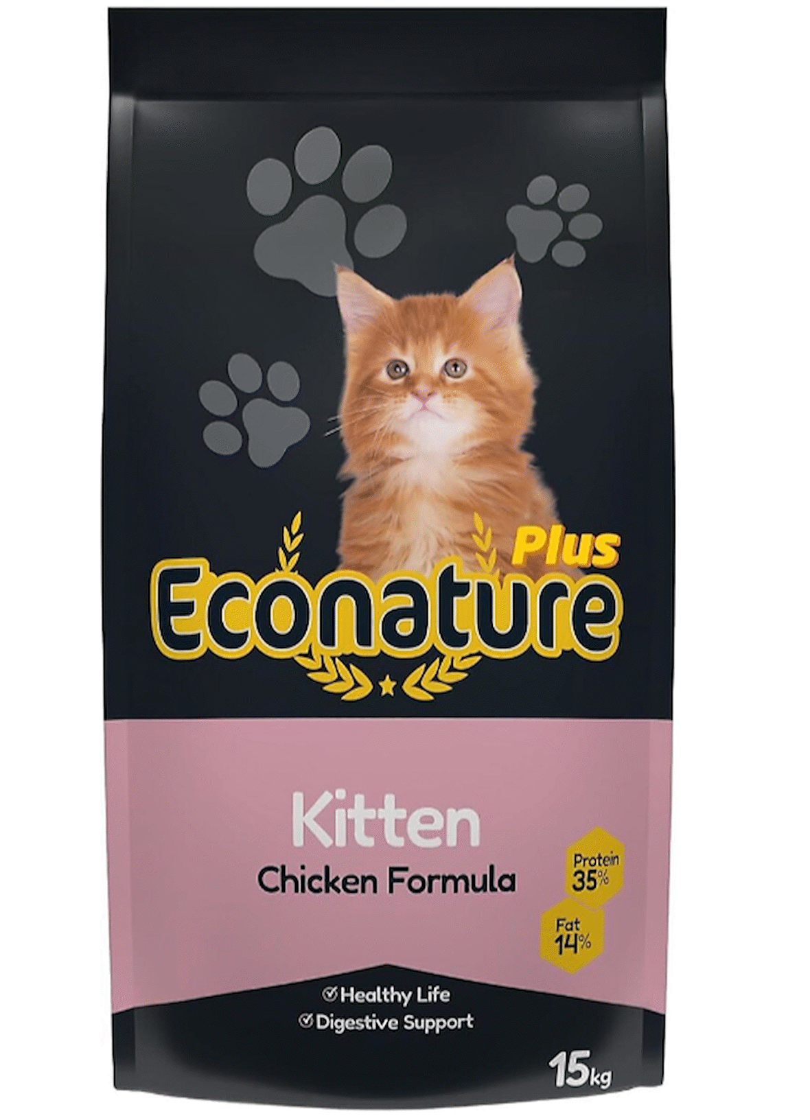 Econature Plus Tavuklu 15 kg Yavru Kedi Maması