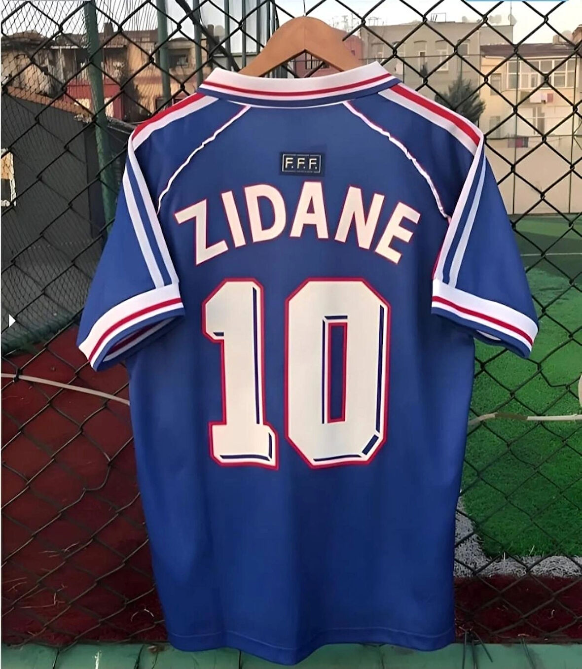 Legent Lady Fransa Mavi Zidan Retro Forma