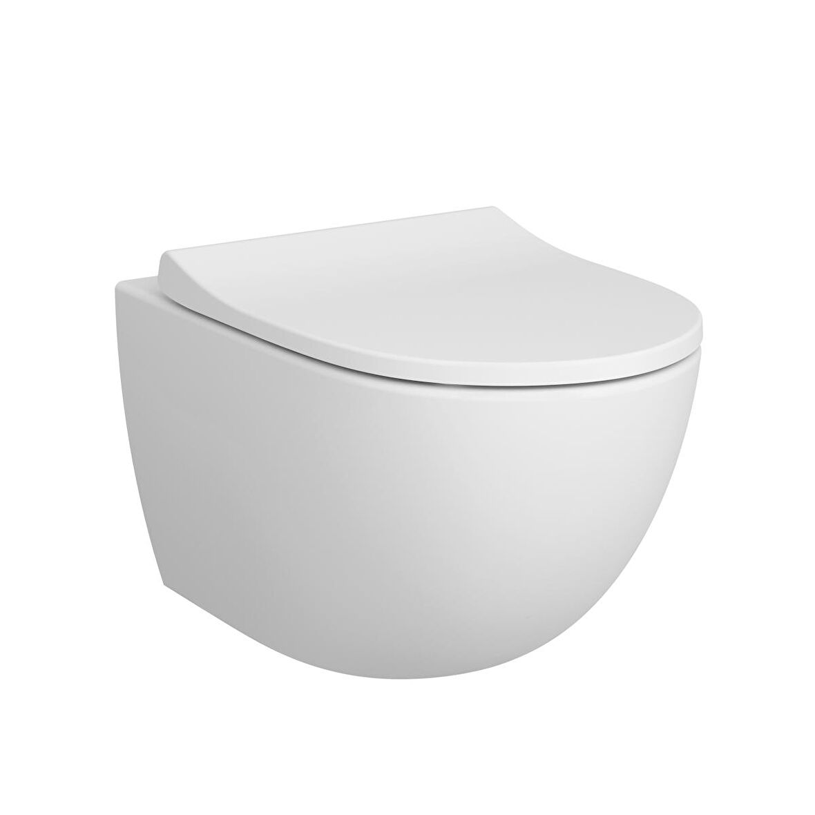 VitrA Sento 7748B001-0559 Rim-ex Asma Klozet, 54 cm, Mat Beyaz