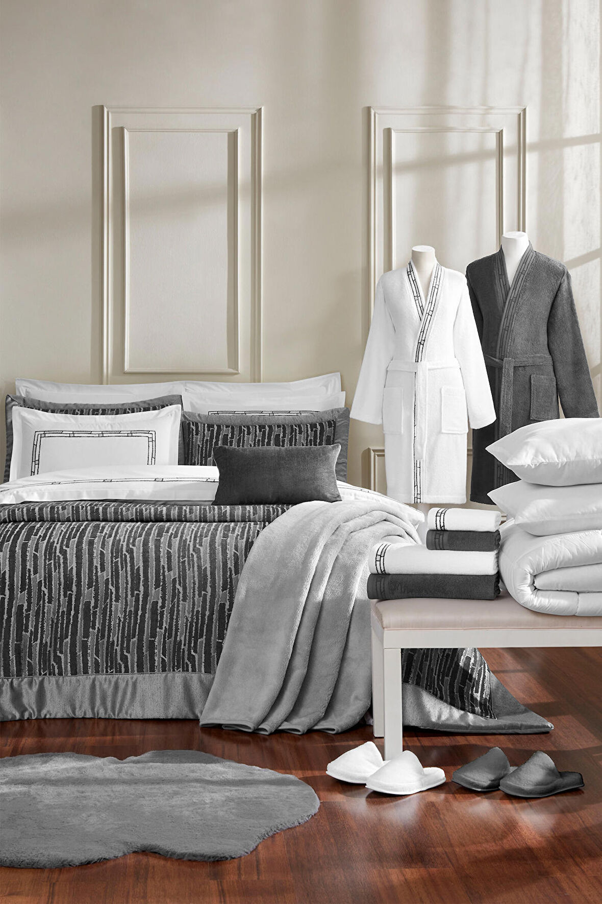 Özdilek Velluto Çift Kişilik Çeyiz Seti 27 Parça