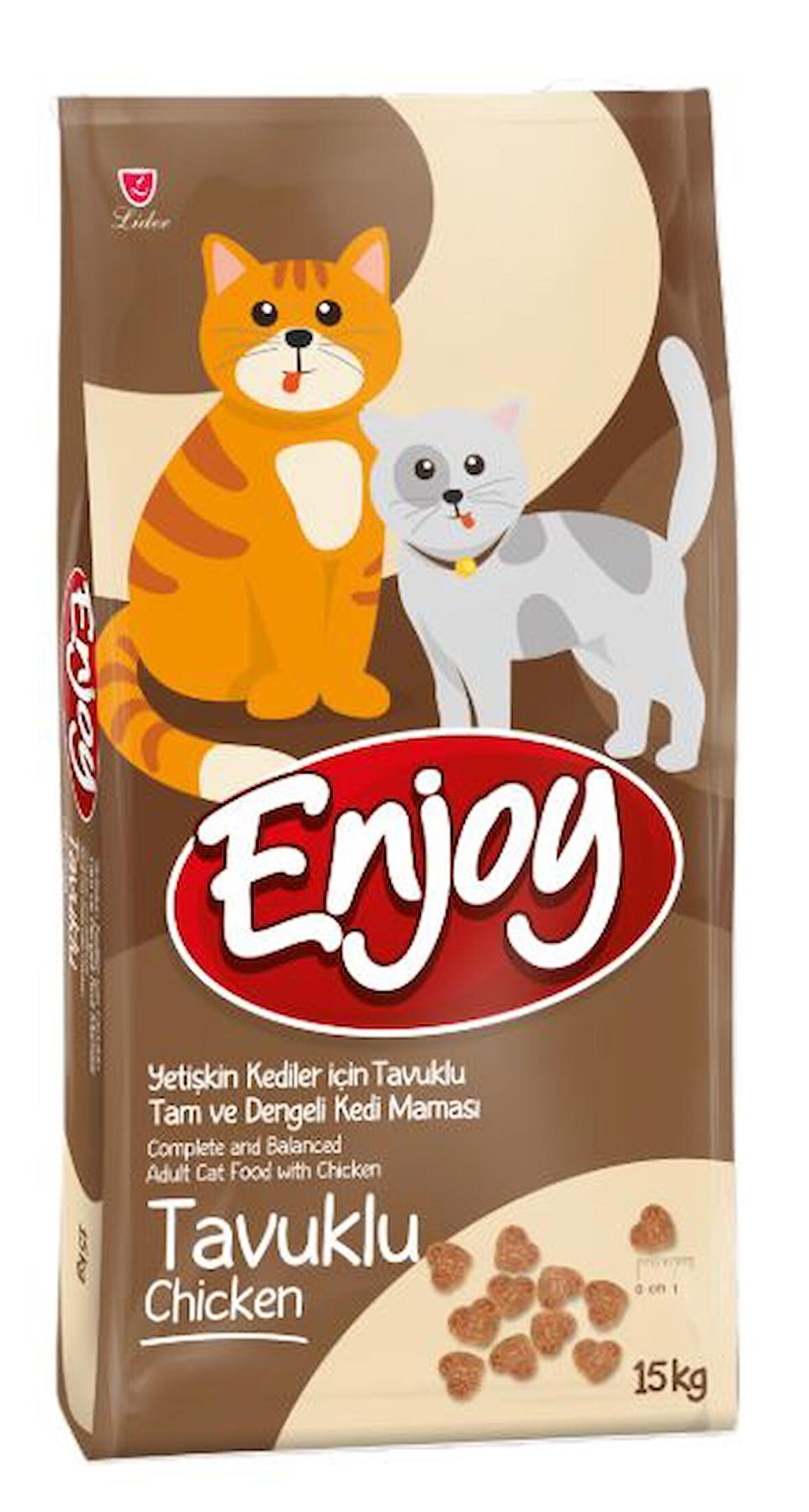 Enjoy Yetişkin Tavuklu Kedi Maması 15 Kg