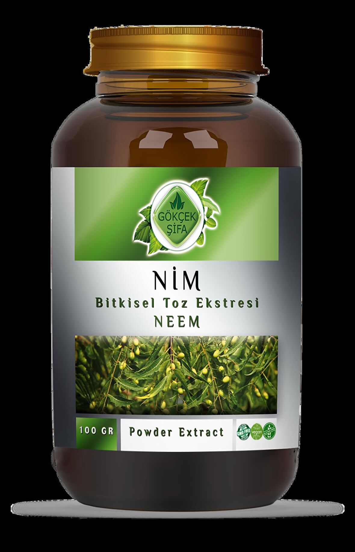 Neem Toz Ekstresi 100 Gr Cam Kavanoz