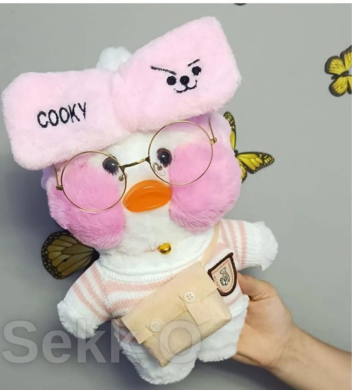 Sekk O Lalafanfan Karikatür 30 Cm Beyaz Ördek Aksesuarlar Görselde Gördüğünüz Model Ile Gönderiliyor 