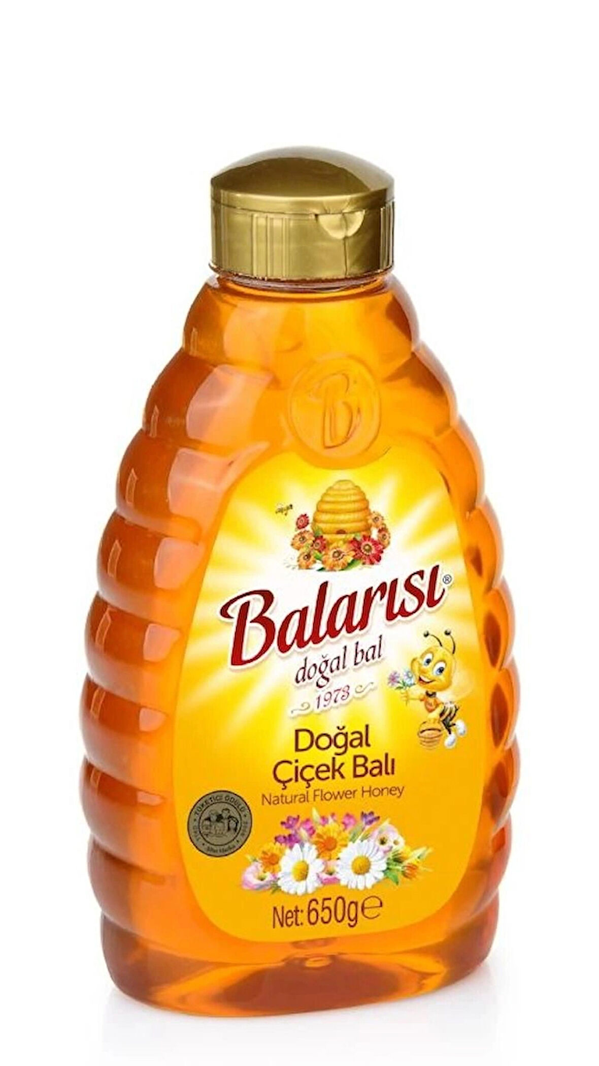 Balarısı Doğal Çiçek Balı 650 gr Pratik Kapak