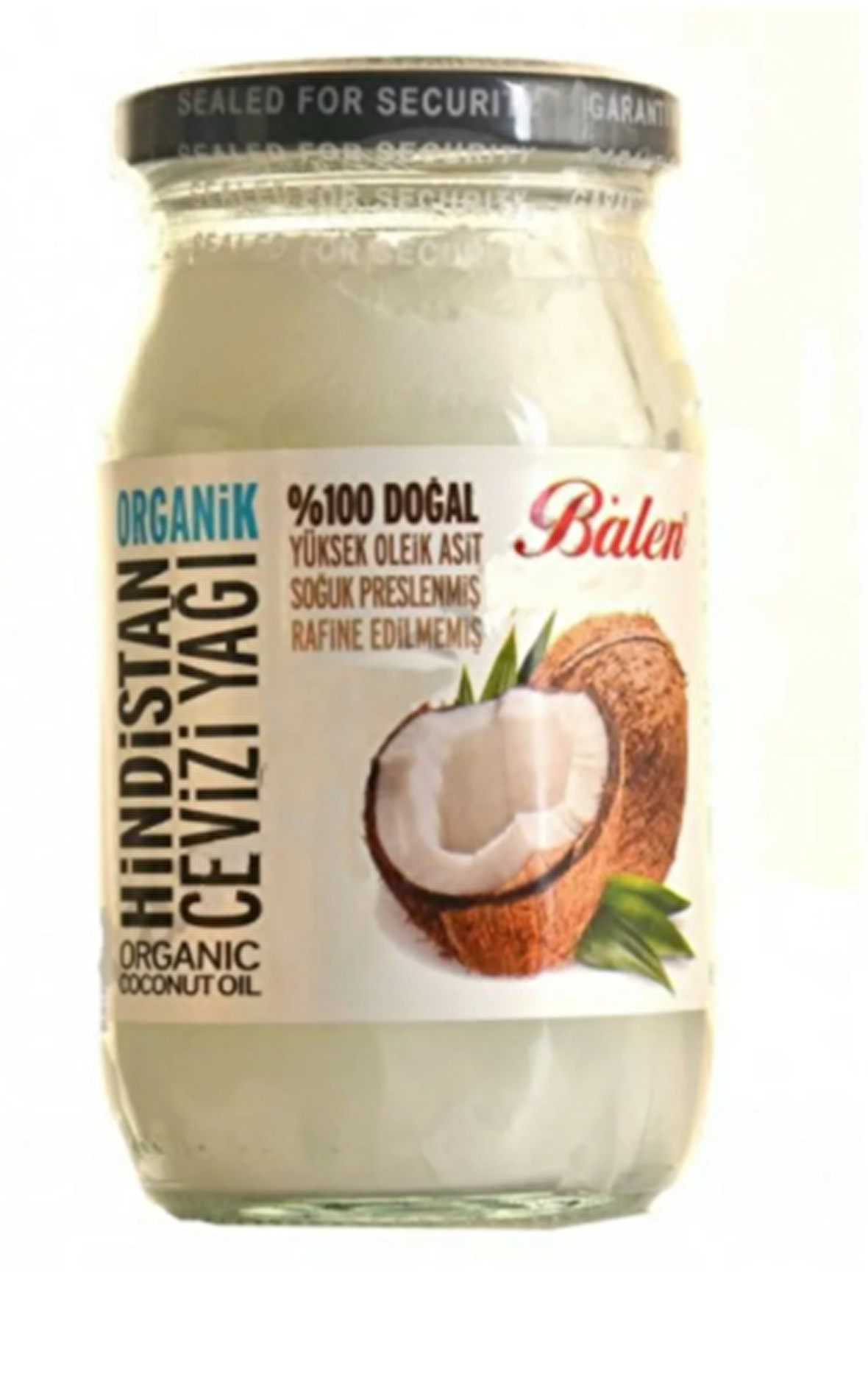 Balen Organik Hindistan Cevizi Yağı 6 x 300 G