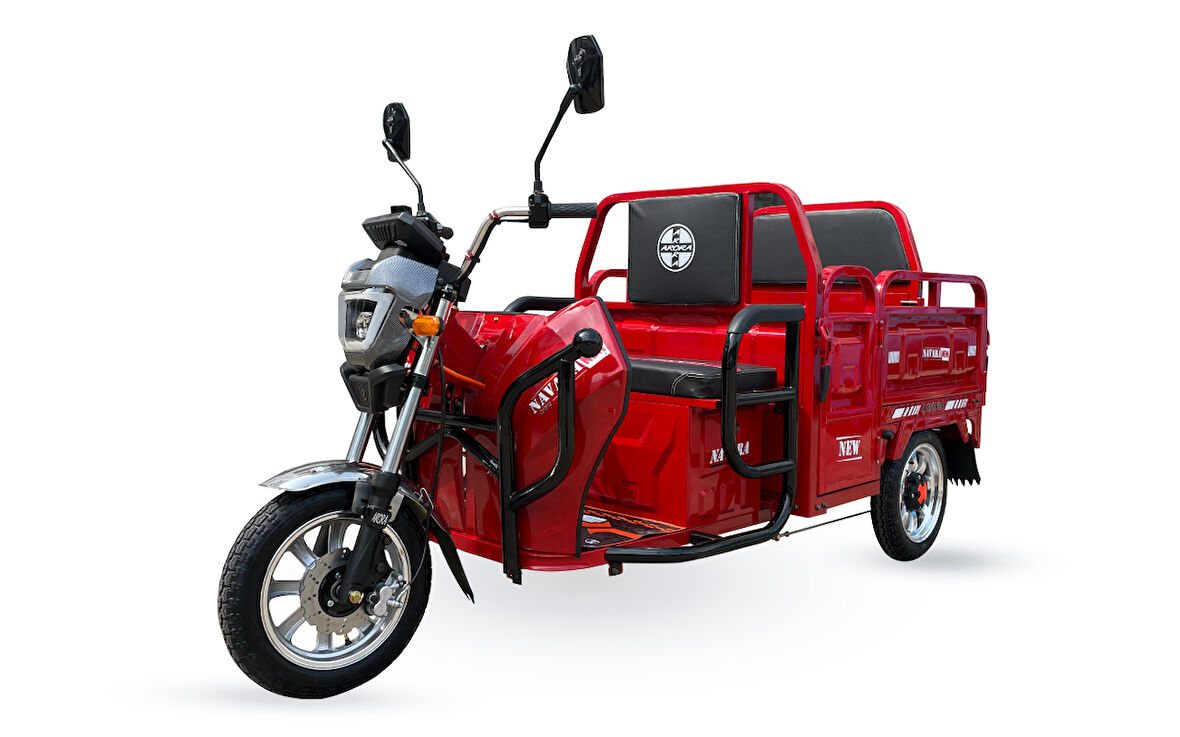 Navara New Üç Tekerlekli Elektrikli Kasalı Moped
