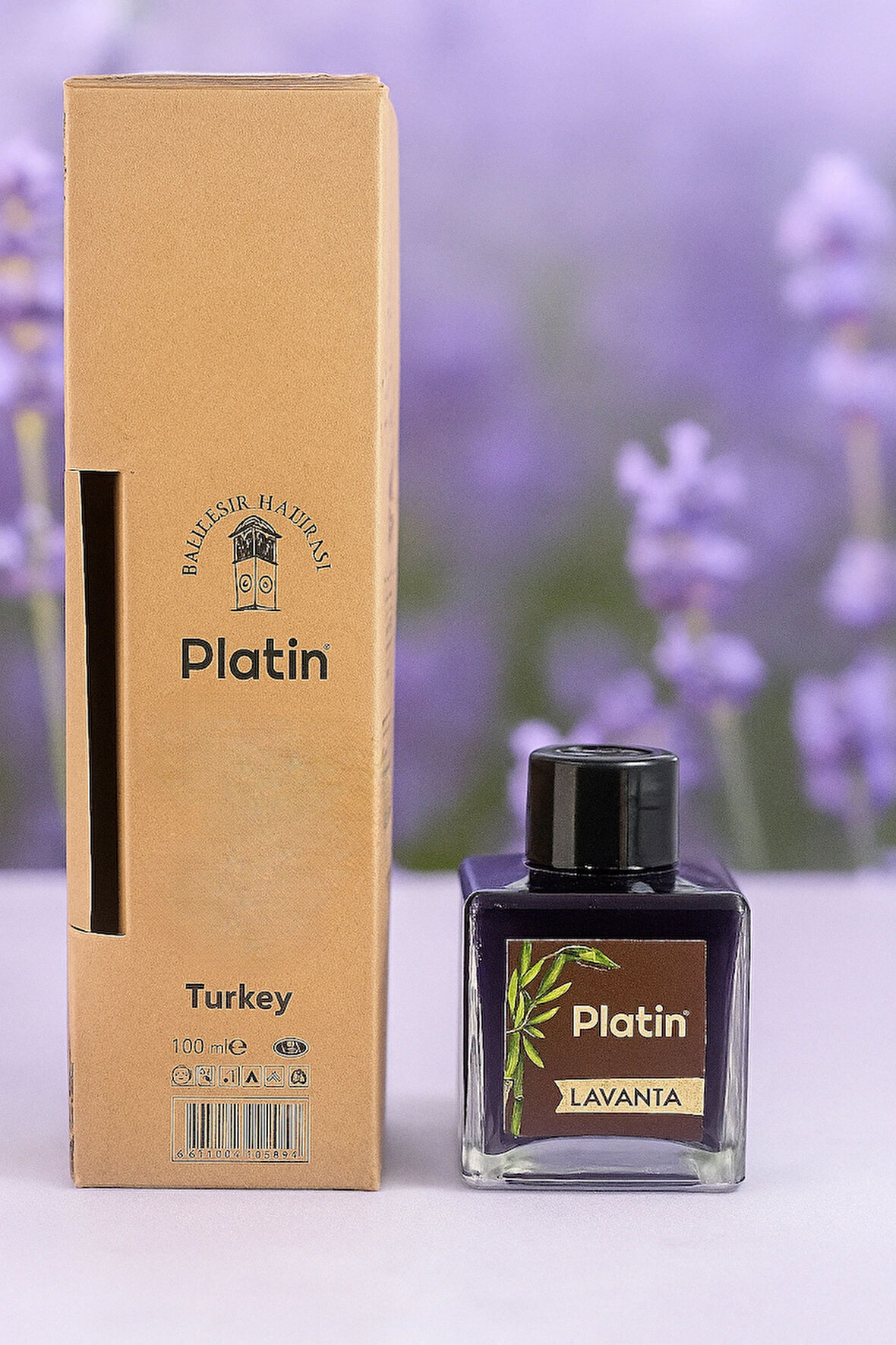 Platin Lavanta Bambu Çubuklu Oda Kokusu