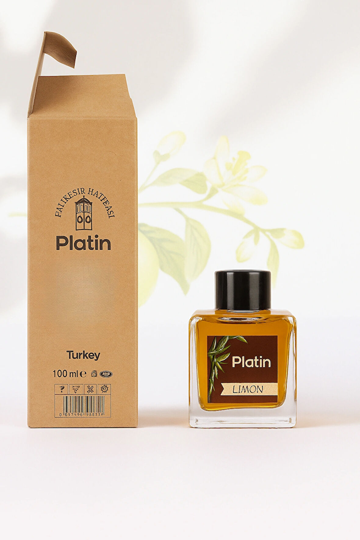 Platin Limon Bambu Çubuklu Oda Kokusu